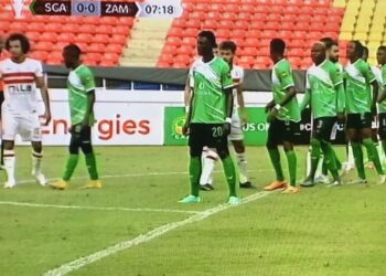 الزمالك يتعادل مع ساجرادا