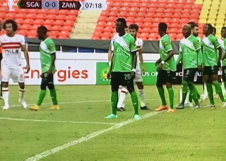 الزمالك يتعادل مع ساجرادا