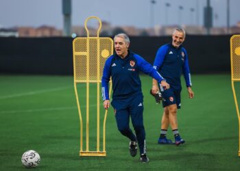 السوبر المصري | مران الأهلي مفتوحًا أمام وسائل الإعلام