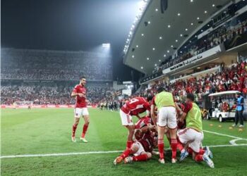 شاهد هدف الأهلي الأول في شباك مودرن فيوتشر بالسوبر المصري