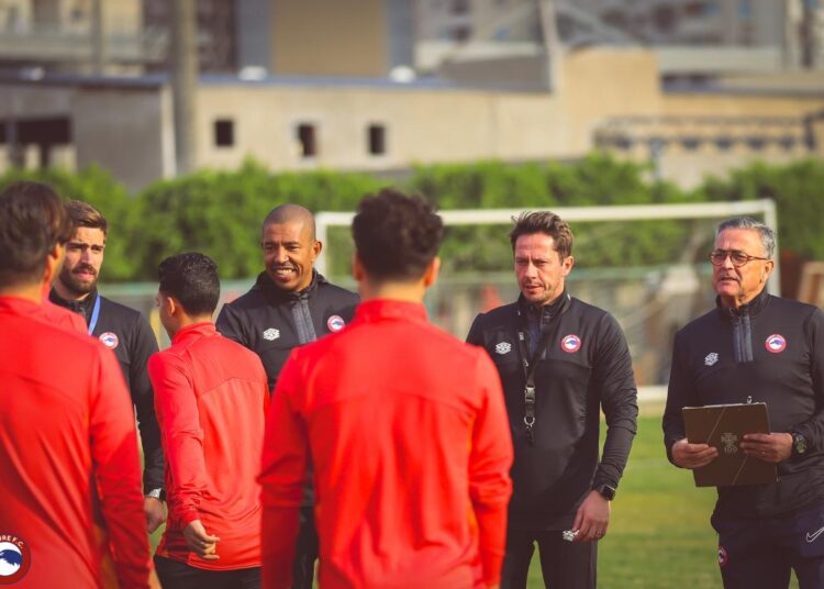 زعلوك ورشدان كباكا في تدريبات فيوتشر