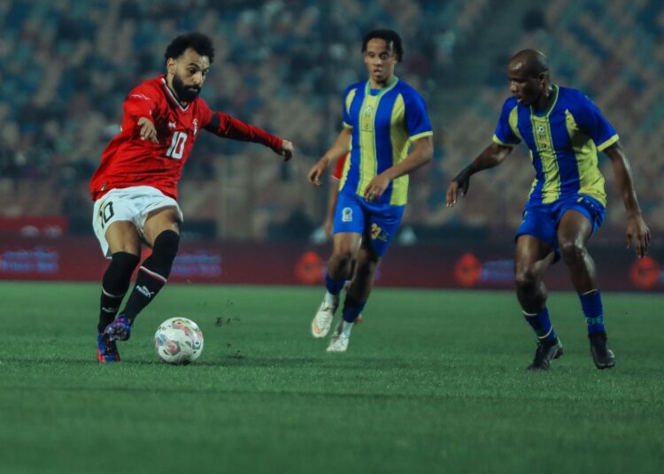 مصر وتنزانيا هدف التقدم فى الشوط الأول – فيديو – صور