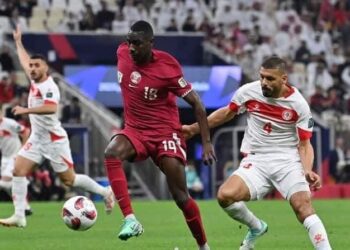 منتخب قطر يهزم لبنان فى كأس آسيا