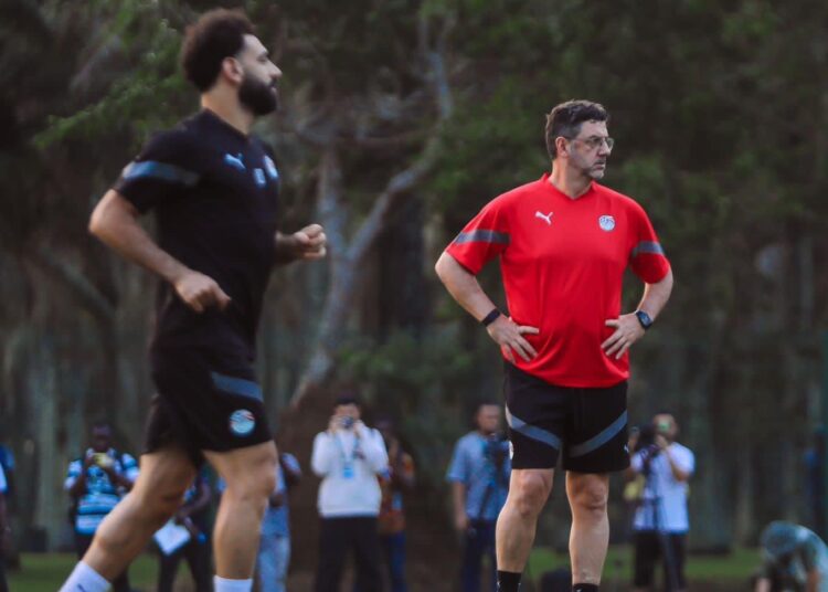 قبل انطلاق مباراة مصر وغانا