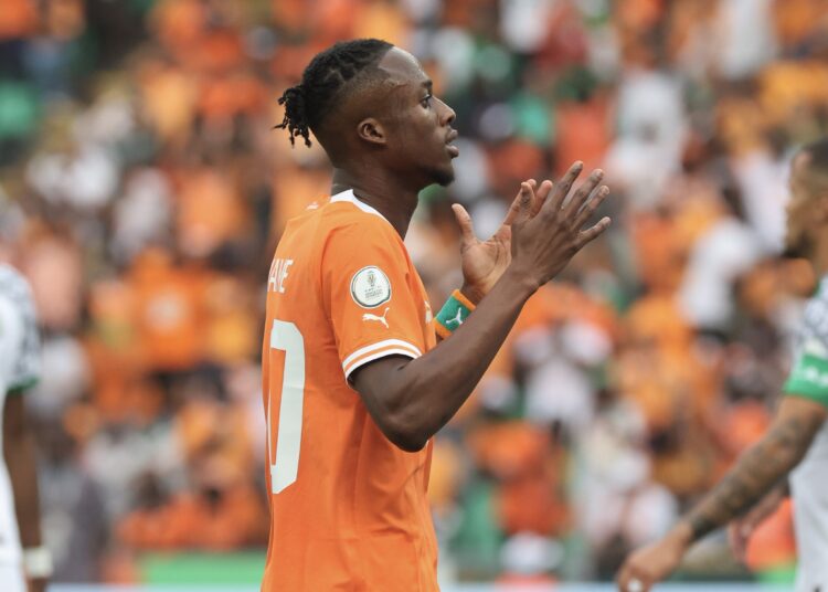 كوت ديفوار ونيجيريا شوط أول كأس الأمم الأفريقية