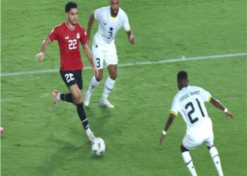 محمد صلاح يتعرض للإصابة وهدف لـ غانا