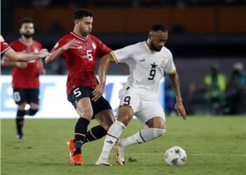 شاهد مصر وغانا ثلاثة أهدف فى خمس دقائق