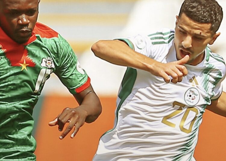 الجزائر يتعادل مع بوركينا فاسو في كاس الأمم الافريقية