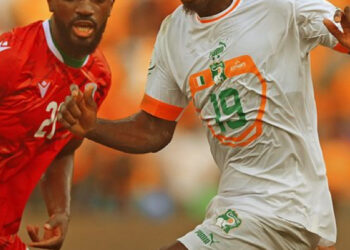 شاهد كوت ديفوار يسقط أمام غينيا الاستوائية في الشوط الأول كأس الأمم الإفريقية