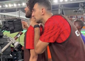 شاهد رد فعل قوي لـ محمد النني