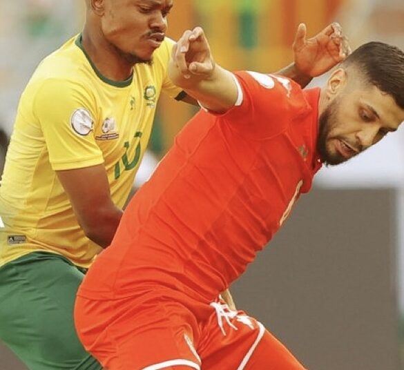 جنوب إفريقيا وتونس شوط سلبي في كأس الأمم الإفريقية