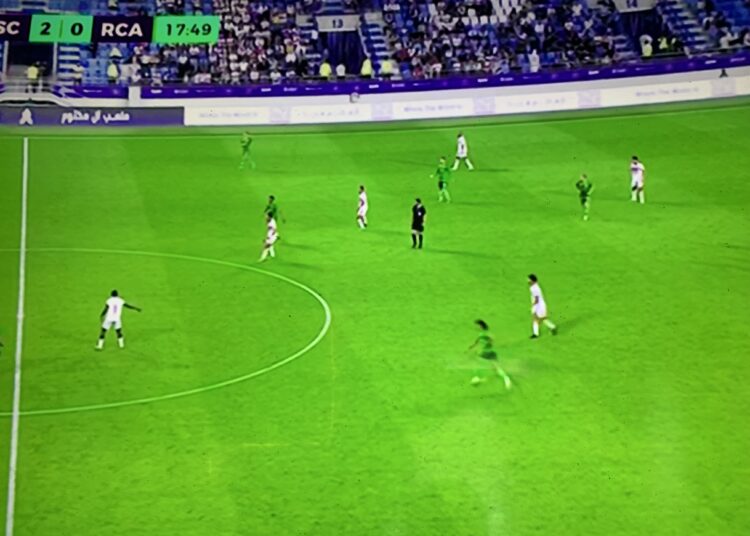 الزمالك يتقدم علي الرجاء المغربي بهدفين