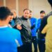 محمد عودة بوجه لاعبي المقاولون