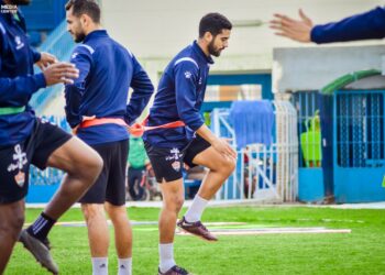 غزل المحلة يبدأ استعداداتـه لمواجهـة النجـوم في دوري المحترفين – صور