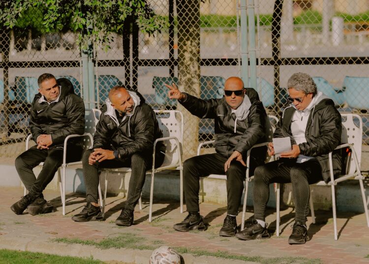 الجهاز الفني فريق البنك الأهلي