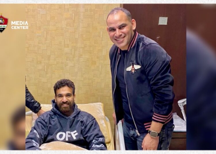 حجازي غزل المحلة يُجري عملية غضروف الركبة