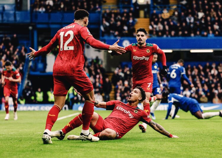 وولفرهامبتون قطّع تشيلسي في الدوري الإنجليزي