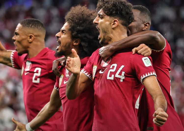قطر فى نهائي كاس آسيا