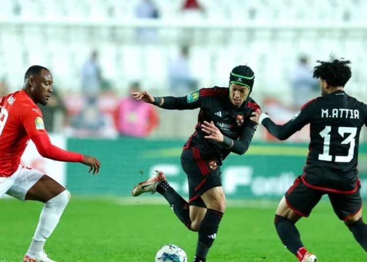 الأهلي يتعادل مع شباب بلوزداد بـ دوري أبطال أفريقيا