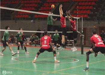 فوز الأهلي والزمالك في دوري رجال الطائرة