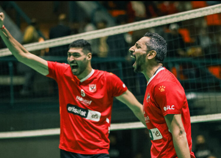 رجال طائرة الأهلي» يفوز على الزمالك ويتوج بكأس السوبر ‏