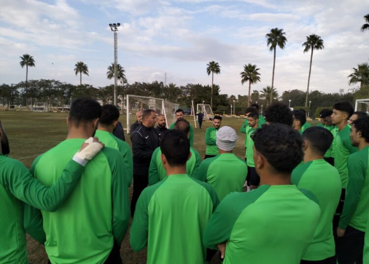 المقاولون العرب يستعد للدوري بـ 3 وديات ويواصل تدريباته