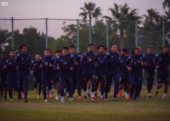 غزل المحلة يخوض مرانه الأول في معسكر الإسماعيلية – صور