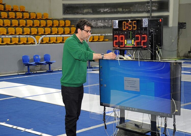 استاد القاهرة جاهز لاستضافة كأس العالم لسلاح الشيش