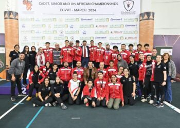 مصر تتصدر جدول ميداليات بطولة إفريقيا لناشئي السلاح بالقاهرة في أول ايامها