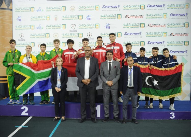 منتخبات شباب وشابات السلاح يكتسحن الميداليات الذهبية بالبطولة الأفريقية بالقاهرة..بالعلامة الكاملة