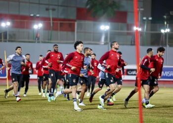 الأهلي يستعد لمباراة الزمالك