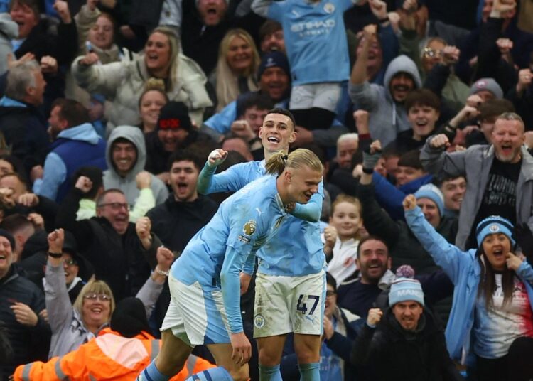 مانشستر سيتى يهزم مانشستر يونايتد