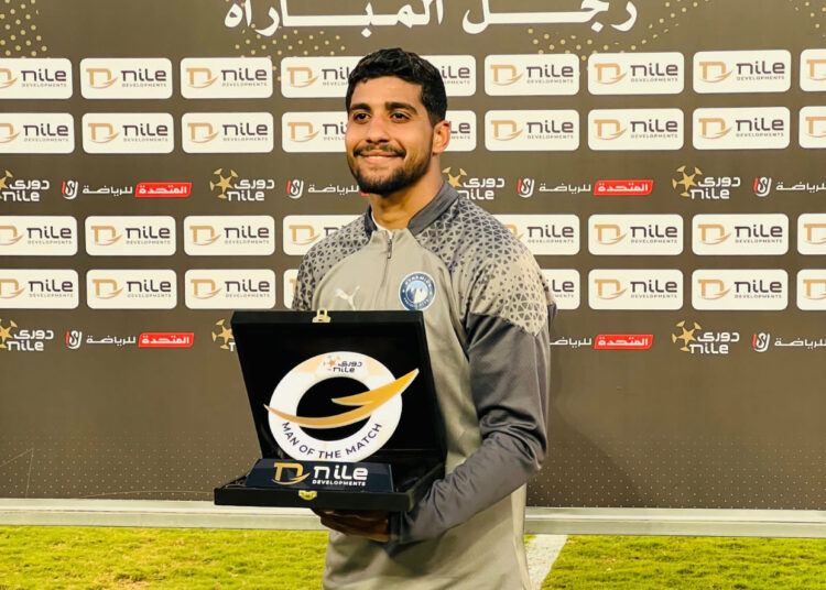 إبراهيم عادل نجم مباراة بيراميدز والداخلية