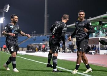 الشباب فاق علي الحزم بالدوري السعودي