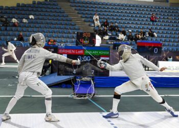 منتخب سلاح السيف يحصد ذهبية فرق الناشئين ببطولة أفريقيا بالقاهرة