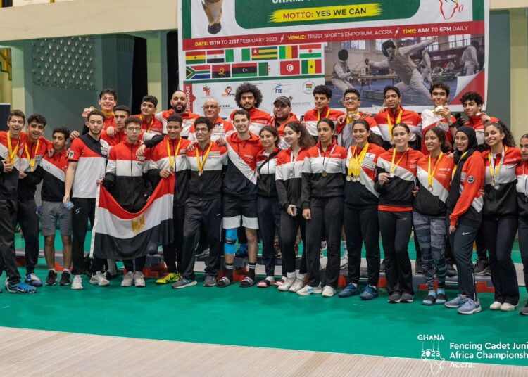 تعرف على خريطة البطولة الأفريقية للسلاح للناشئين والشباب بالقاهرة