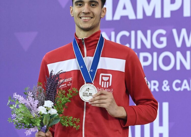 إسلام أسامة: كنت أتمنى الحصول على ذهبية بطولة العالم للسلاح وأشكر الجماهير السعودية على الدعم