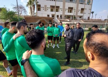 المقاولون يستأنف تدريباته بعد إجازة العيد استعدادا لبيراميدز