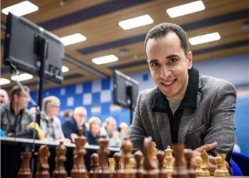 باسم أمين زعيم أفريقيا في الشطرنج .. كلاكيت سابع مرة