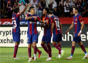برشلونة يسجل الهدف الأول في شباك ريال مدريد بالدوري الإسباني