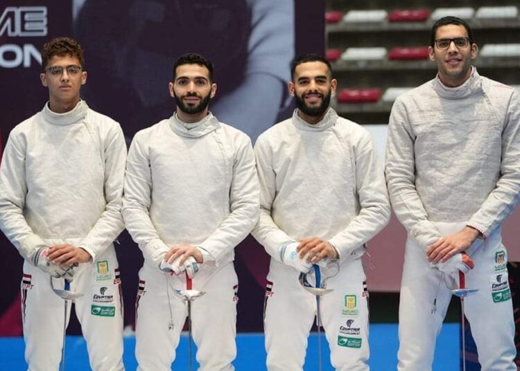 منتخب مصر لسلاح السيف يتأهل لنهائي كأس العالم بإسبانيا