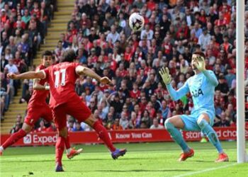 محمد صلاح يقود ليفربول للانتصار علي توتنهام