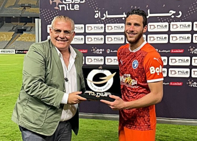 رمضان صبحي رجل مباراة بيراميدز والمصري