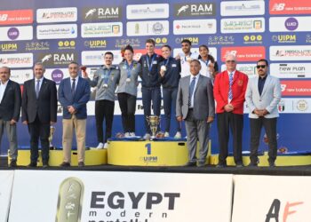 مصر تحصد برونزية التتابع المختلط لبطولة العالم للخماسي الحديث للناشئين