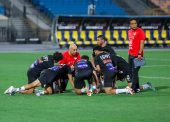منتخب مصر يختتم تدريباته استعدادا لمواجهة بوركينا فاسو غدا بتصفيات كأس العالم