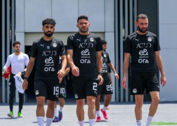 منتخب مصر يخوض تدريبا صباحيا قبل السفر لـ غينيا بيساو عصر اليوم