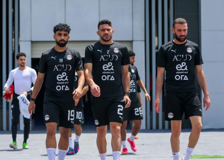 منتخب مصر يخوض تدريبا صباحيا قبل السفر لـ غينيا بيساو عصر اليوم