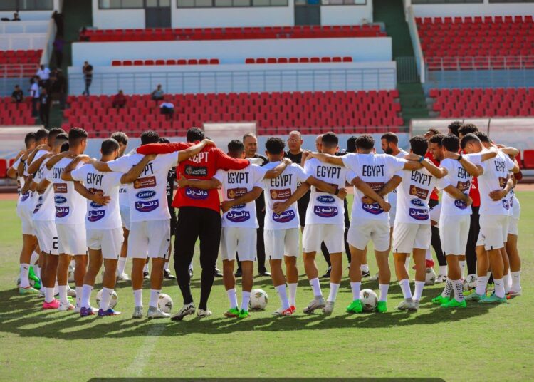 منتخب مصر يختتم استعداداته لمواجهة غينيا بيساو