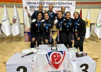 بتروجت بطل أفريقيا في تنس الطاولة