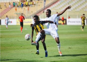 ياو أنور أفضل لاعب في مباراة البنك الأهلي والمقاولون